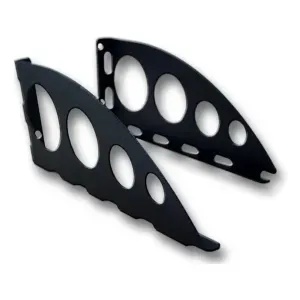 Escuadra Para Repisa Matisse 23Cms Negro 2 Unidades