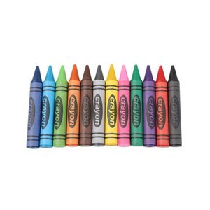 Lapiz De Cera 12 Colores Homewell