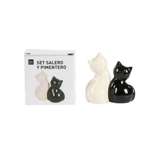 Salero Y Pimentero Diseño Gatos Homewell