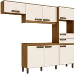 Mueble De Cocina 7 Puertas+2 Cajones Nature Off White Briz-1750694797589