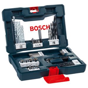 Brocas Set 41 Piezas + Punta De Fierro Bosch