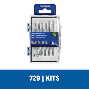 Set De Herramientas Para Tallar  Y Grabar 729 Dremel