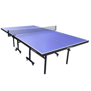 Mesa De Ping Pong Stándar Con Ruedas