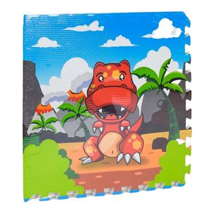 Alfombra Goma Eva Infantil 60X60X1Cm Set 4Pcs Bighouse