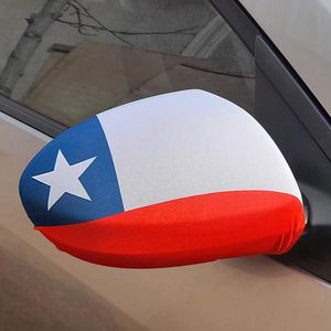 Cubre Espejos Laterales De Auto Bandera Chilena