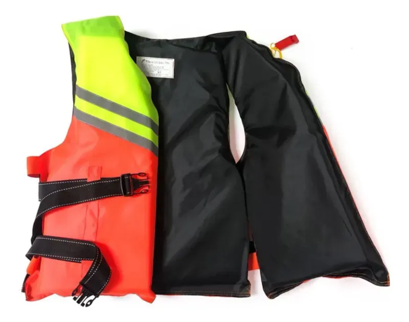 Salvavidas Chaleco Bicolor Con Silbato Bighouse-1751386881245