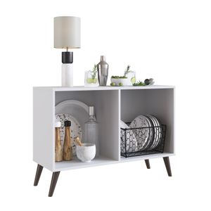Mueble Buffet 69.5X90X33Cm Blanco 2 Puertas Linea Nordica