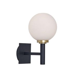 Aplique De Pared 1 Luz Treviso Negro E27 Byp