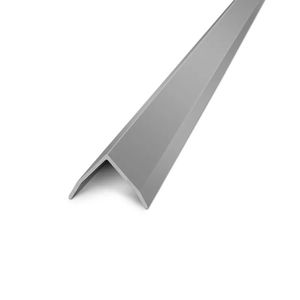 Tapacanto 16X16Mm Aluminio Gris Atrim
