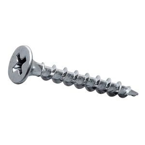 Tornillo Para Volcanita 8X4 Hilo Grueso Zincado 100 Unidades Imporper