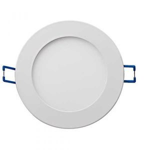 Panel Led Redondo 12W Embutido 5000K Con Driver Megabright