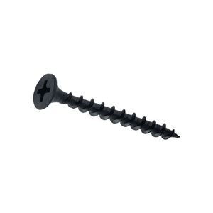 Tornillo Para Volcanita 8X4 Hilo Grueso Negro 100 Unidades Imporper