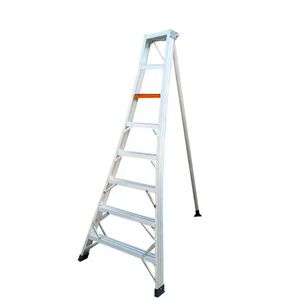 Escalera Cosechera 8 Peldaños 2.40Mt Aluminio Casa Viva
