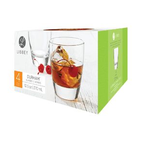 Vaso 370Ml Set 4 Unidades Durham
