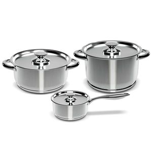 Bateria De Cocina 6 Piezas Acero Inoxidable 430-6Ss Wens