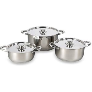 Bateria De Cocina 6 Piezas Acero Inoxidable 420-6Ss Wens