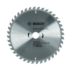 Disco Sierra Circular 10" 40 Dientes Eco Bosch
