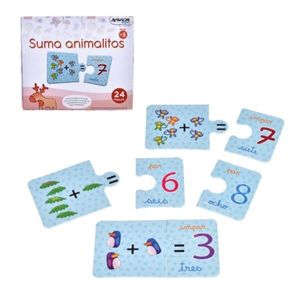 Juegos Didacticos Suma Animalitos Ansaldo