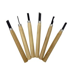 Gubia  6 Piezas Wooden Carving Tool Set