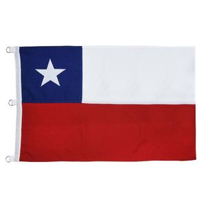Bandera De Chile 200X300Cm Bordada Doral