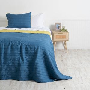 Quilt Toledo Azul Amarillo Mashini