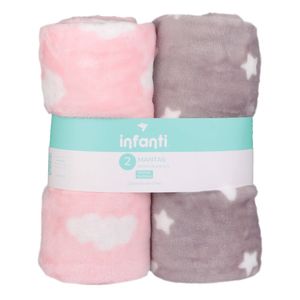 Mantas Para Bebe 2 Unidades Infanti
