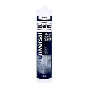 Silicona Blanca Acetica 280Ml Aderex