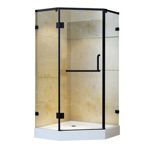 Shower Door Abatible Circular 80X190Cm 6Mm Casa Viva