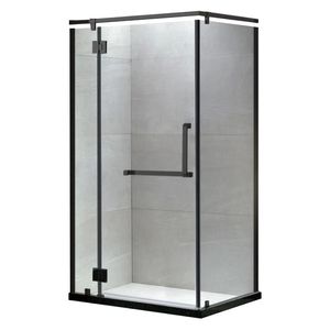 Shower Door Abatible Cuadrado 80X120X190Cm 6Mm Casa Viva