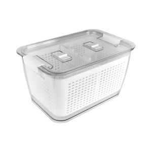 Organizador De Refrigerador Con Cesta L Simplit