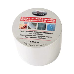 Cinta Adhesiva 10Cmx5Mt Impermeabilizante De Butilo Max Motor