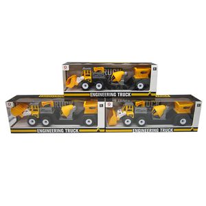 Camion A Friccion De Construccion Amarillo Qin Yu Toys