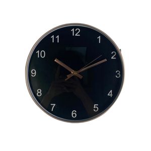 Reloj Pared Negro