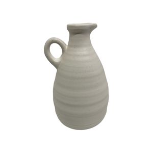 Jarron 12.8X13X21Cm Ceramica Verde