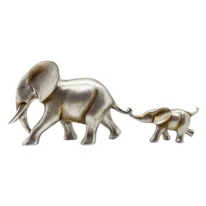 Figura Decorativa Elefantes 32X6.6X13Cm