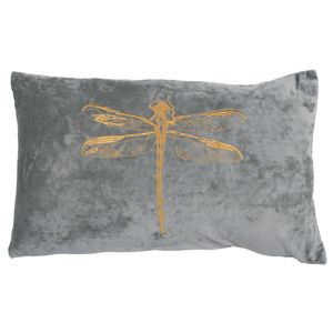 Cojin 50X30Cm Gris Libelula