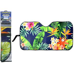 Parasol Delantero 140X70Cm Flores Goodyear