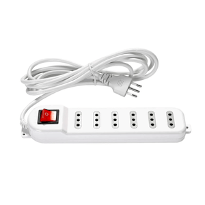 Alargador 3Mt Multiple 6 Posiciones Con Switch Oca