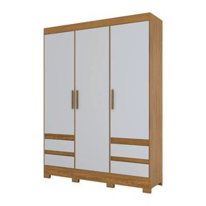 Closet 3 Puertas-4 Cajones Briz Henn