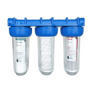 Filtro De Agua Triple Sedimientos Sarro Y Cloro Vigahome