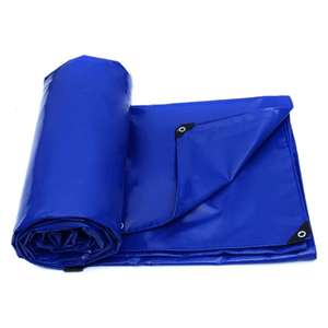 Lona Impermeable Multiuso 9 X 7 Con Filtro Uv Y Ojetillos Azul