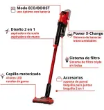 Aspiradora Inalambrica 10 Lts Te-Sv 18 Con Bateria 4Ah 18V Y Cargador Einhell-1754920237652