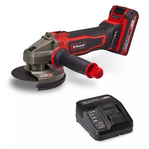 Esmeril Angular Inalambrico 41/2" 18V Te-Ag 18/125-2+Starter Kit 4.0Ah Einhell
