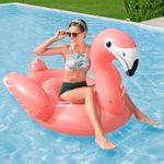 Flotador Inflable Flamingo 168X120Cm Bestway-1756498814122