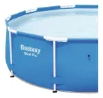 Piscina Estructural Redonda 305X76Cm Azul Steel Pro Bestway-1756501155793