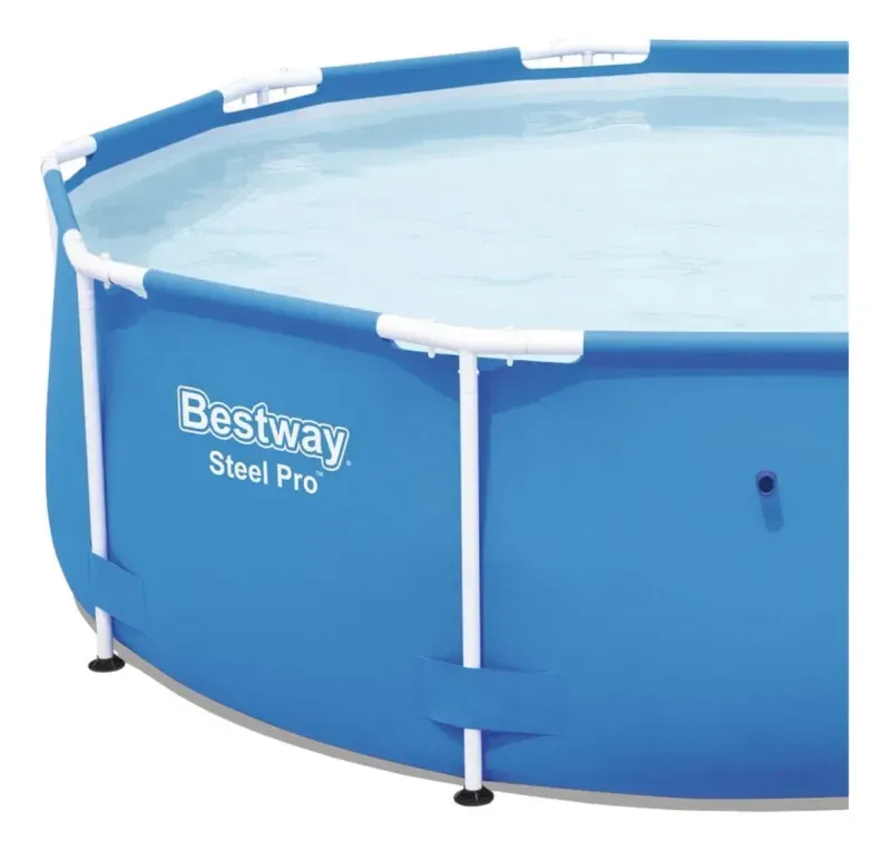 Piscina Estructural Redonda 305X76Cm Azul Steel Pro Bestway-1756501155793