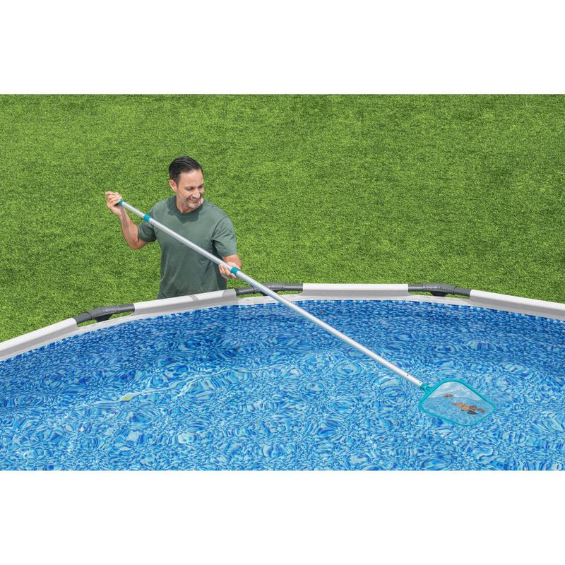 Limpiador De Piscina Sacahojas Plano 32X30Cm Bestway-1756501525917