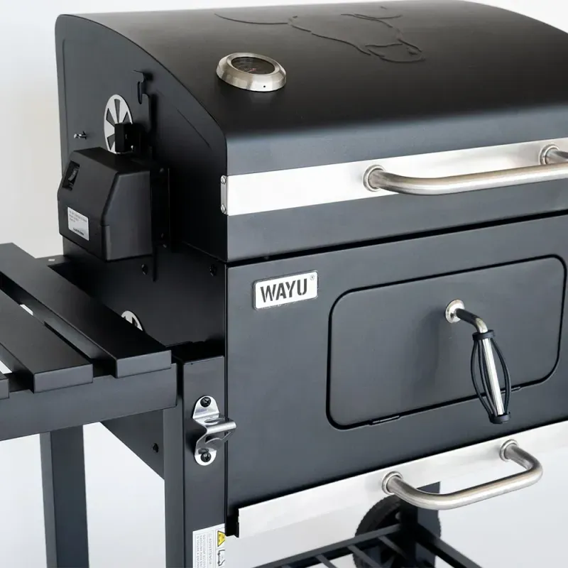 Parrilla A Carbon Con Spiedo Wayu-1757447191995