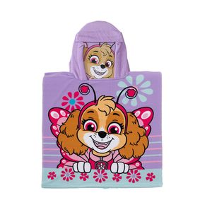 Toalla De Playa Capucha 60X120Cm Pwp Mariposa Mashini