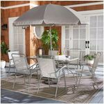 Juego De Terraza Comedor 6 Personas Gris Bighouse-1758827277586